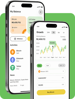 Crest Vermothal trading platform with live market data